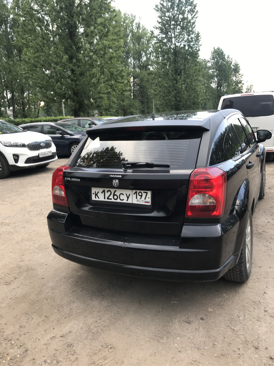 Помыл машину и опять дождь( — Dodge Caliber, 2 л, 2008 года | просто так |  DRIVE2