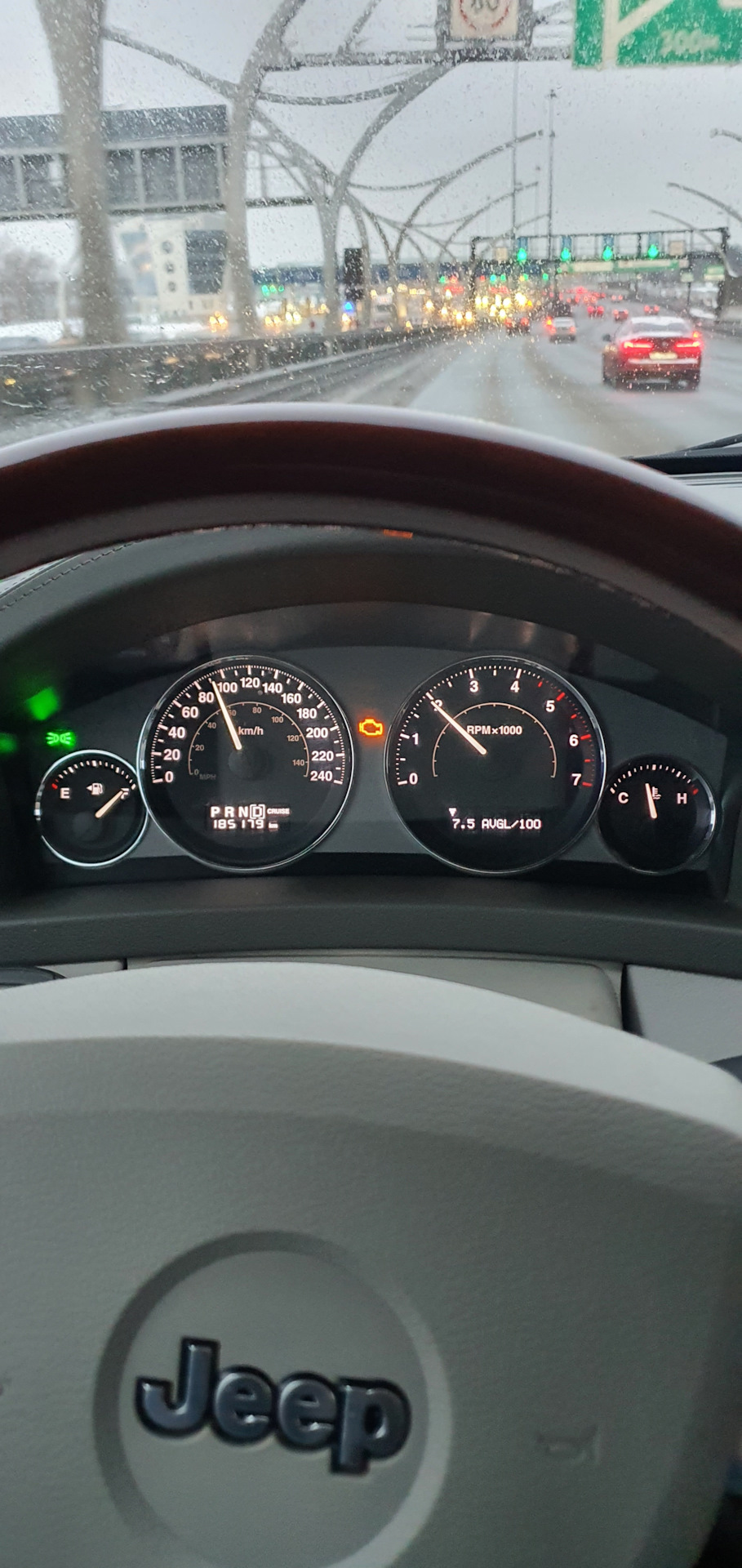 Расход — Jeep Grand Cherokee (WK), 3 л, 2008 года | наблюдение | DRIVE2