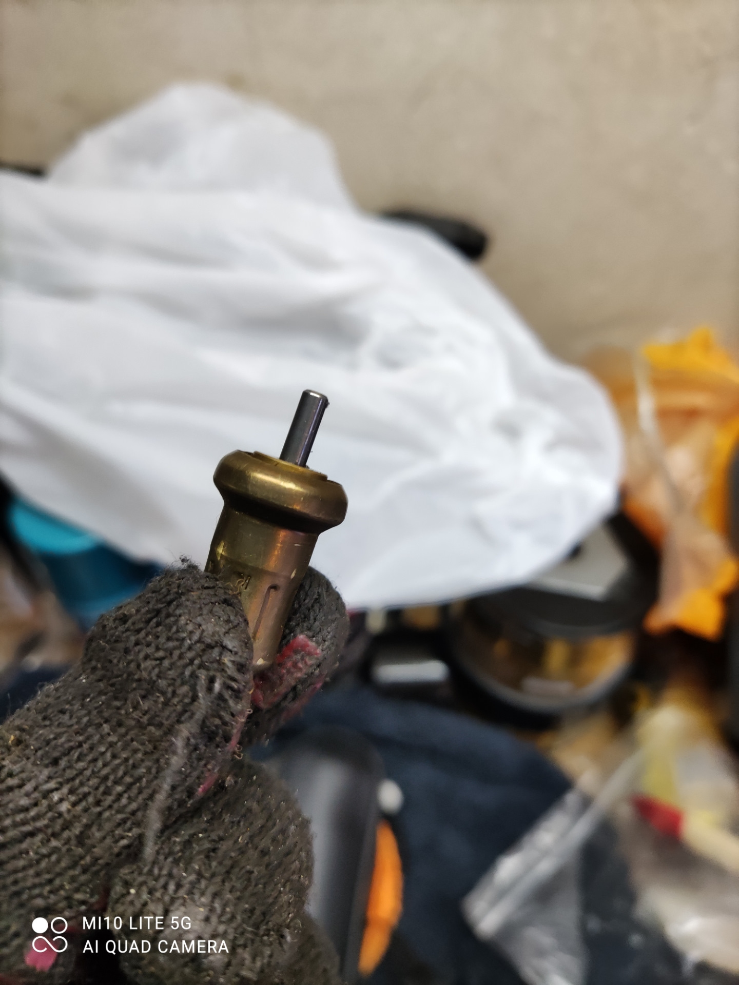 Замена термостата дсг, замена кронштейна защиты, чистка и пропитка ...