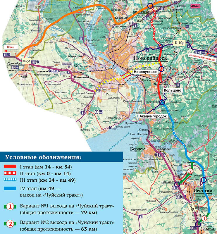 Советское шоссе новосибирск карта