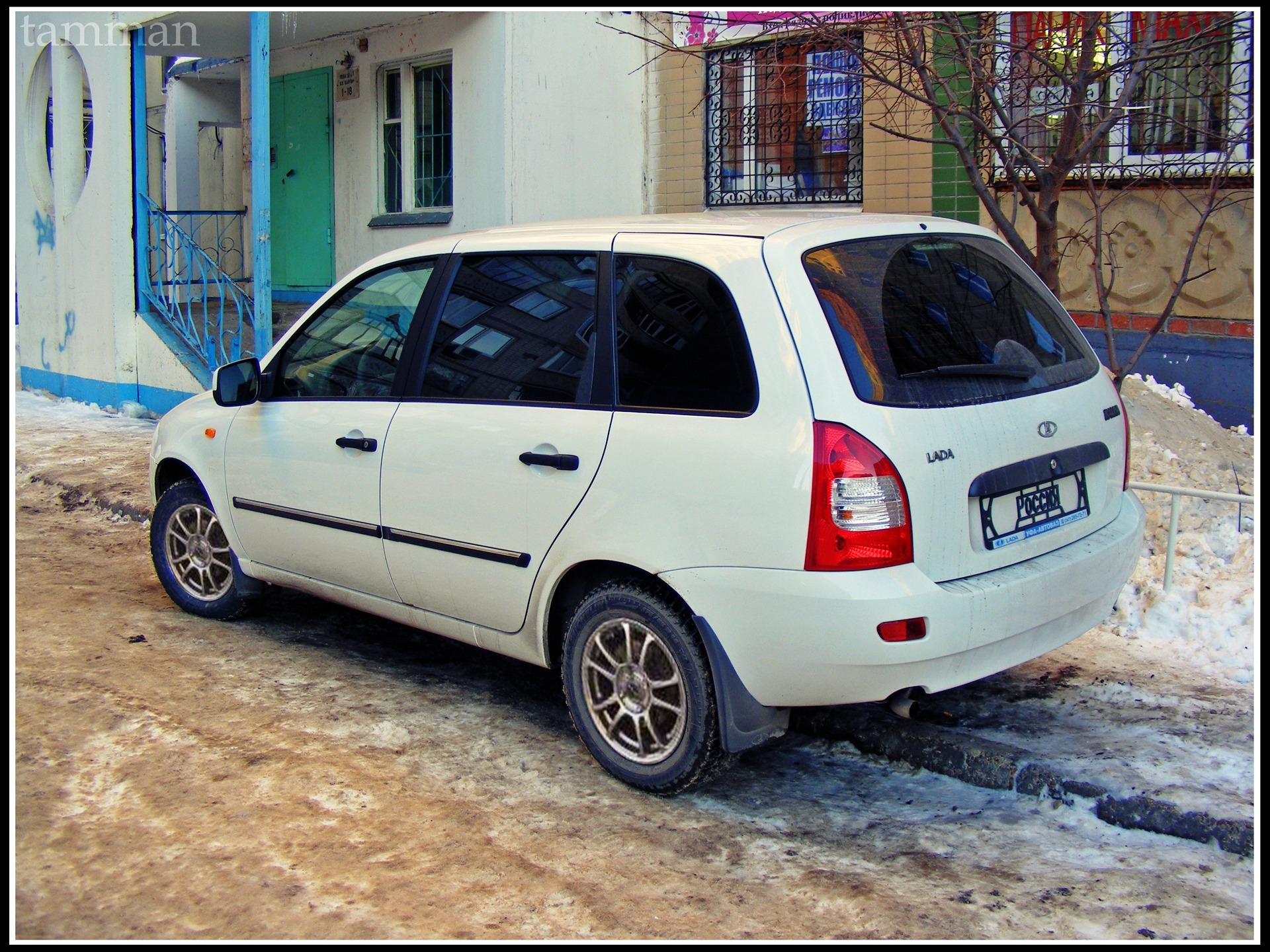 Лада калина белая фото универсал