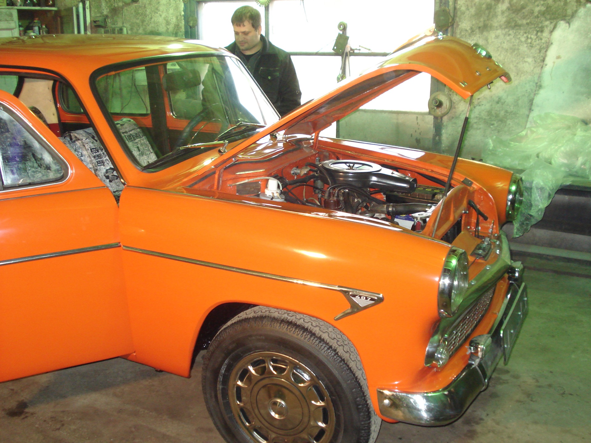 внимание свершилось. — Москвич 407, 1,1 л, 1963 года | наблюдение | DRIVE2