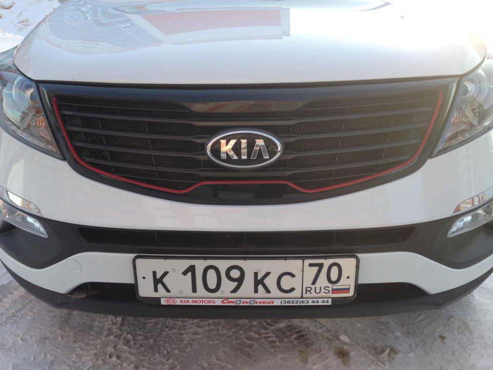 решетка kia sportage 3