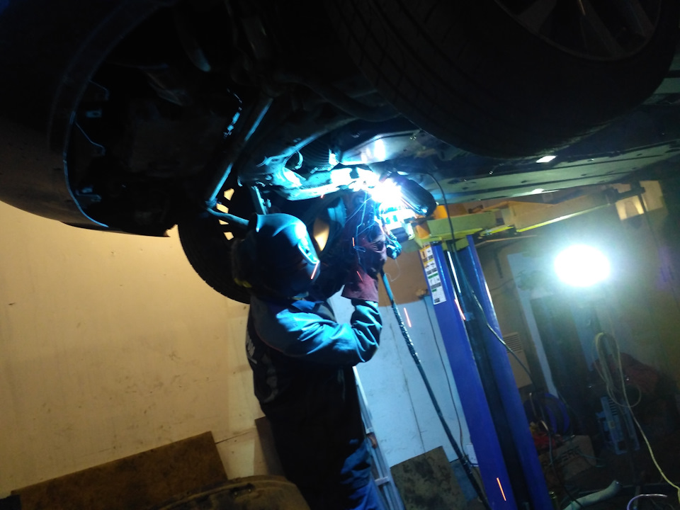 №159 АТТ-сервис — ну их в баню. Сами сварим. — Audi A6 (C6), 3 л, 2005 ...