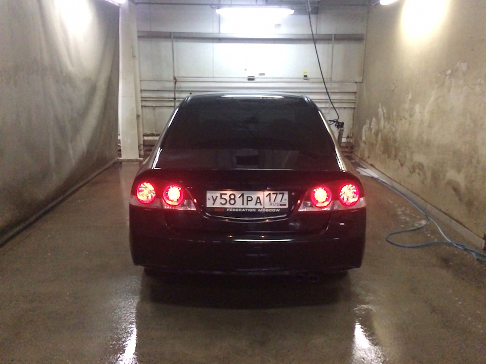 #4 Четыре габарита или а-ля скайлайн — Honda Civic 4D (8G), 1,8 л, 2006 ...
