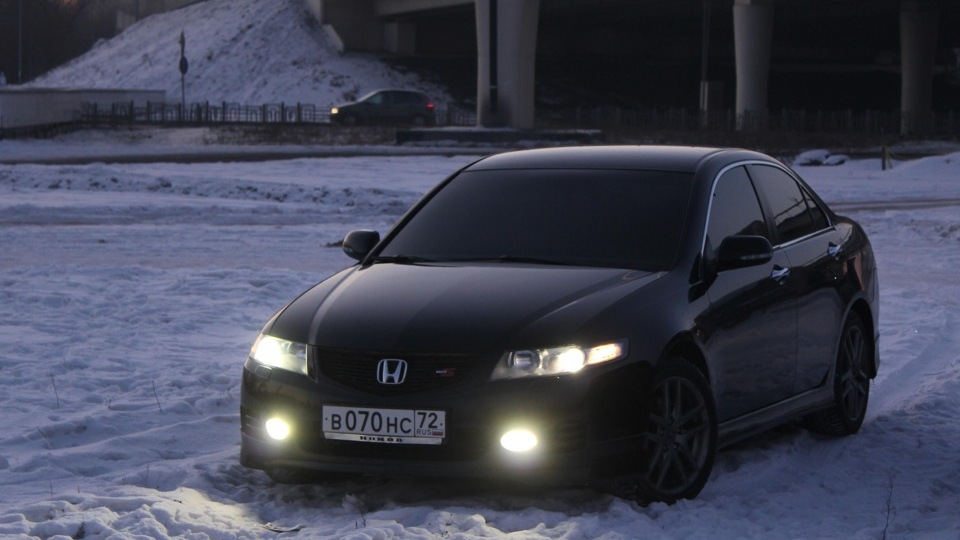 Honda Accord Type s ночью