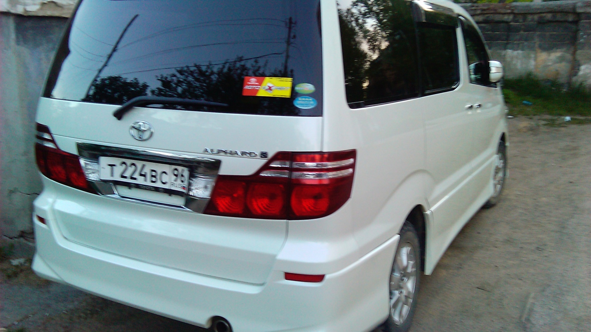 Toyota Alphard 2.4 бензиновый 2006 | на DRIVE2