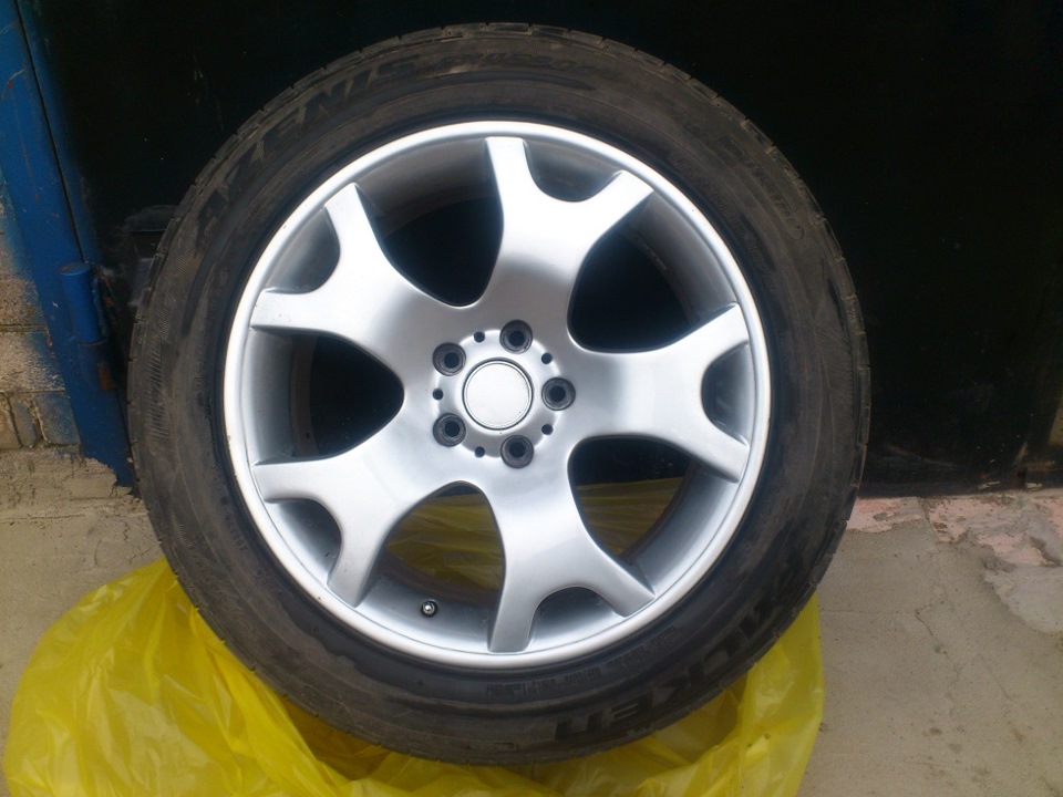 Продам колеса R19 на резине Фалкен — BMW X5 (E53), 3 л, 2004 года ...