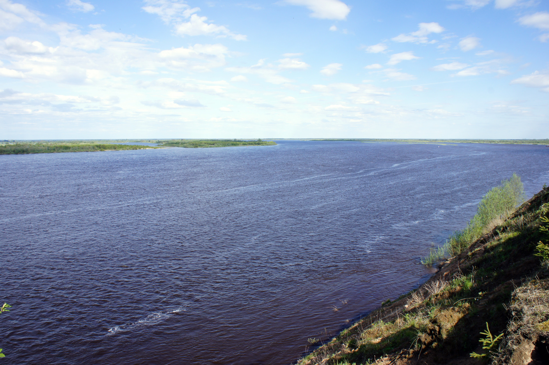 Северная Двина река Красноборск