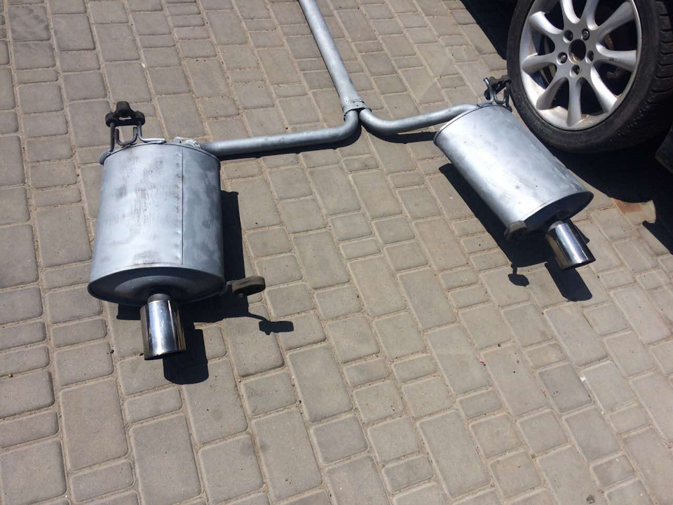 Тюнинг выхлоп хонда