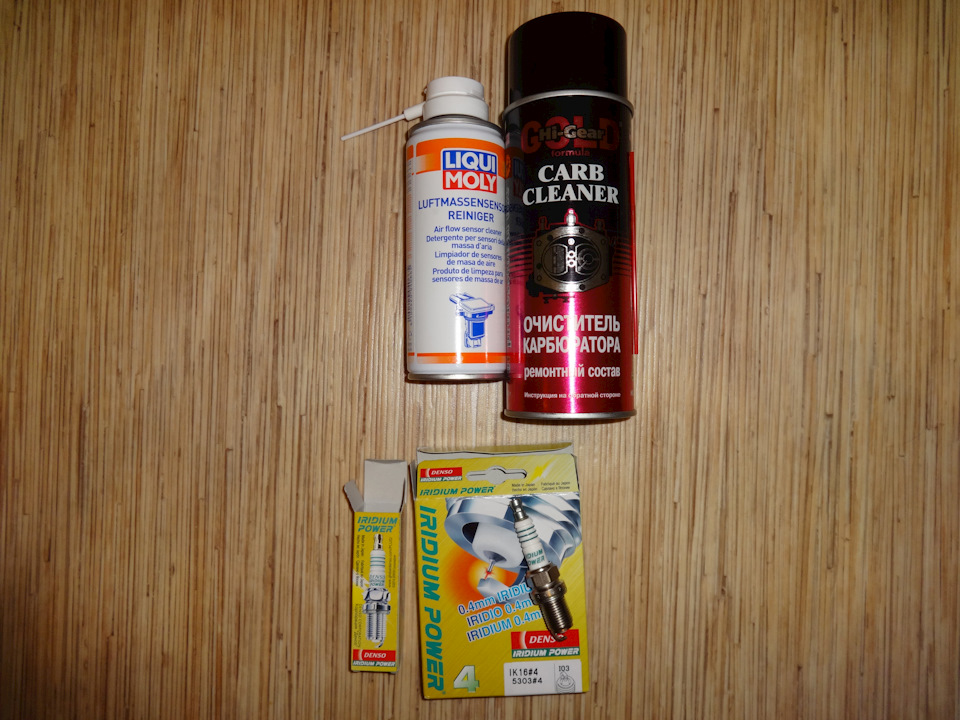 чистка дроссельной заслонки и датчика массового расхода воздуха ...