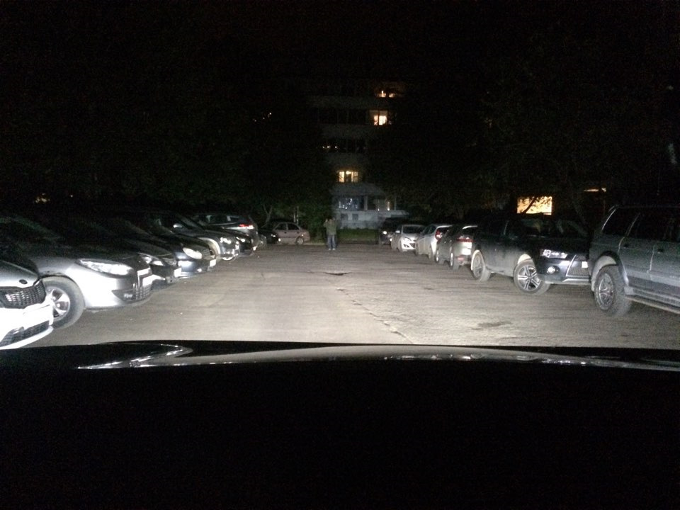 Тест светодиодов в ПТФ — Toyota RAV4 (IV), 2,5 л, 2014 года ...