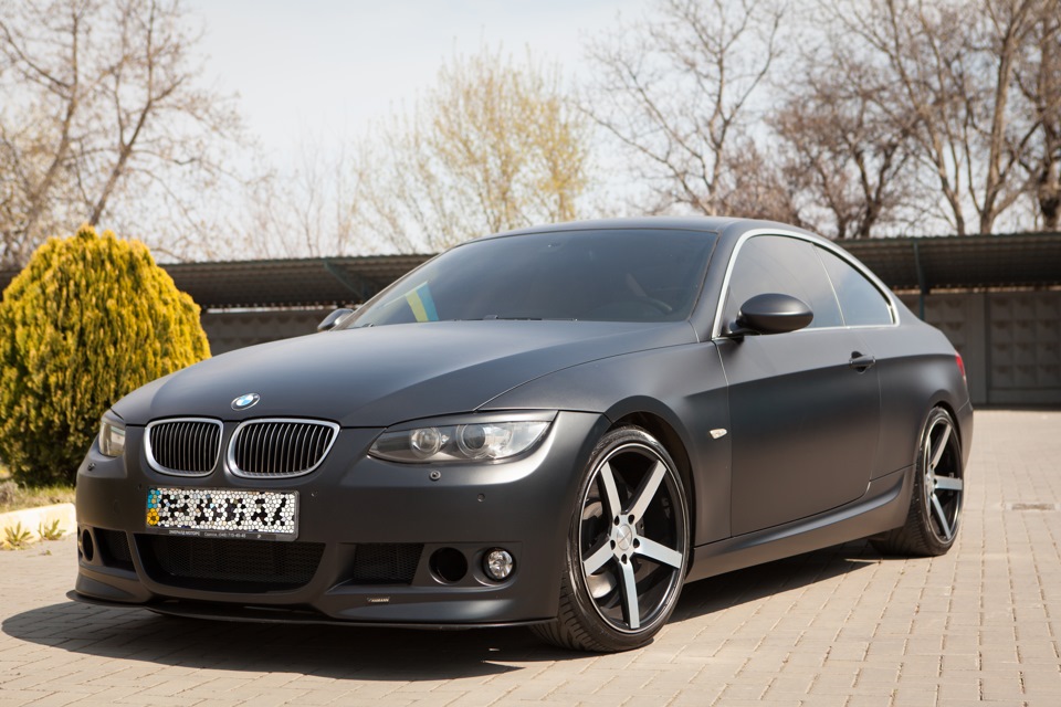 BMW e92 матовая