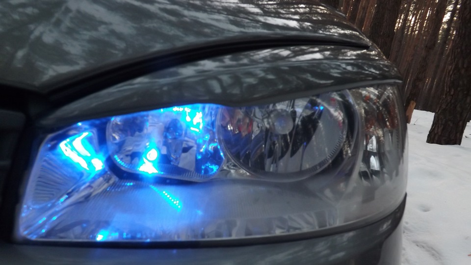 продам фары с линзами — Lada Калина Хэтчбек (1G), 1,6 л, 2011 года ...