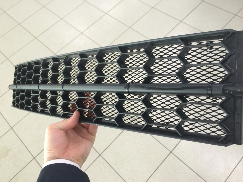 Поставил защитную сетку радиатора и брызговики ))) — Skoda Octavia A7 ...