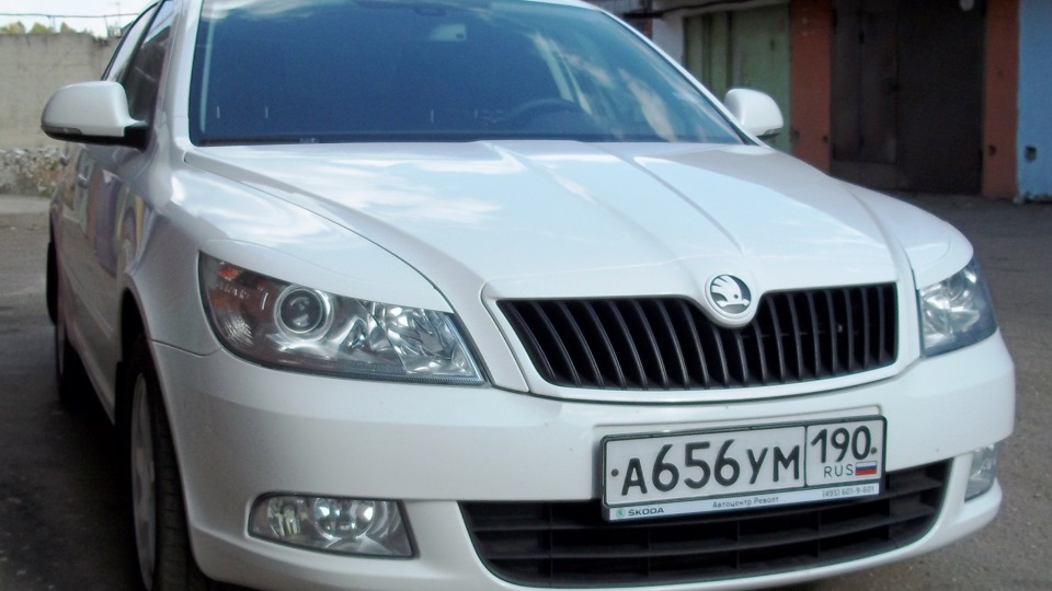 Skoda Octavia Турбо-Белоснежка