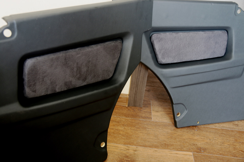 Перетяжка дверных вставок алькантарой (часть №1) — LADA 21088, 1,5 л ...