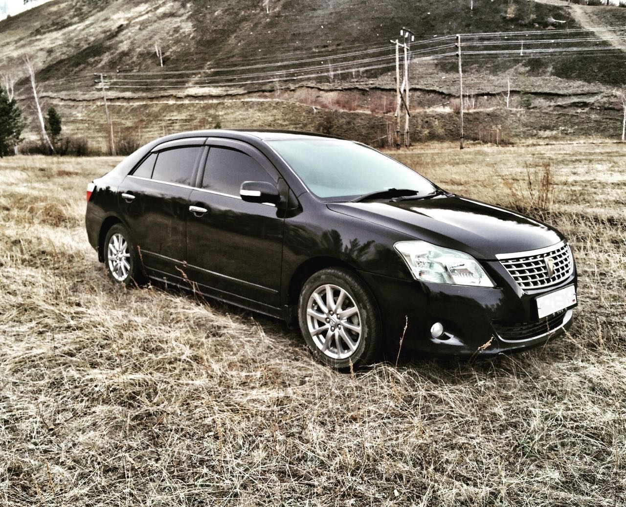 Toyota premio. Toyota Premio 2009 черный.