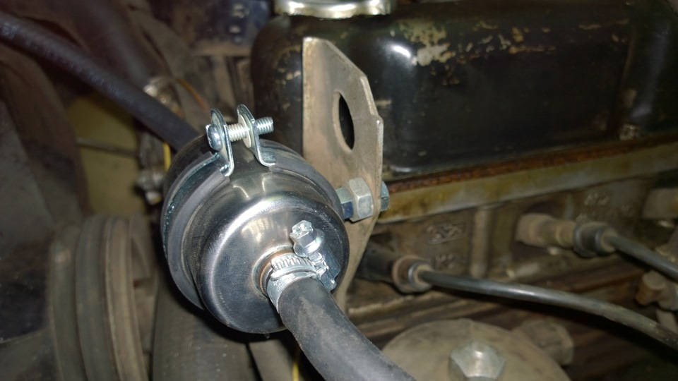 Установка топливного фильтра или новые неожиданности в карбюраторе ...