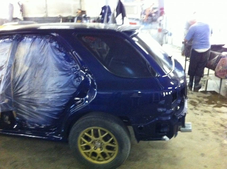 возвращение из ржавчины) — Subaru Impreza (GC/GF), 1,8 л, 1997 года ...