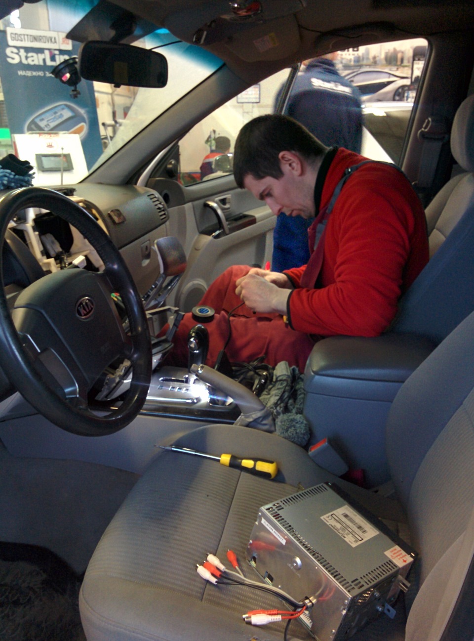 Подключение AUX — KIA Sorento (1G), 2,4 л, 2006 года | автозвук | DRIVE2