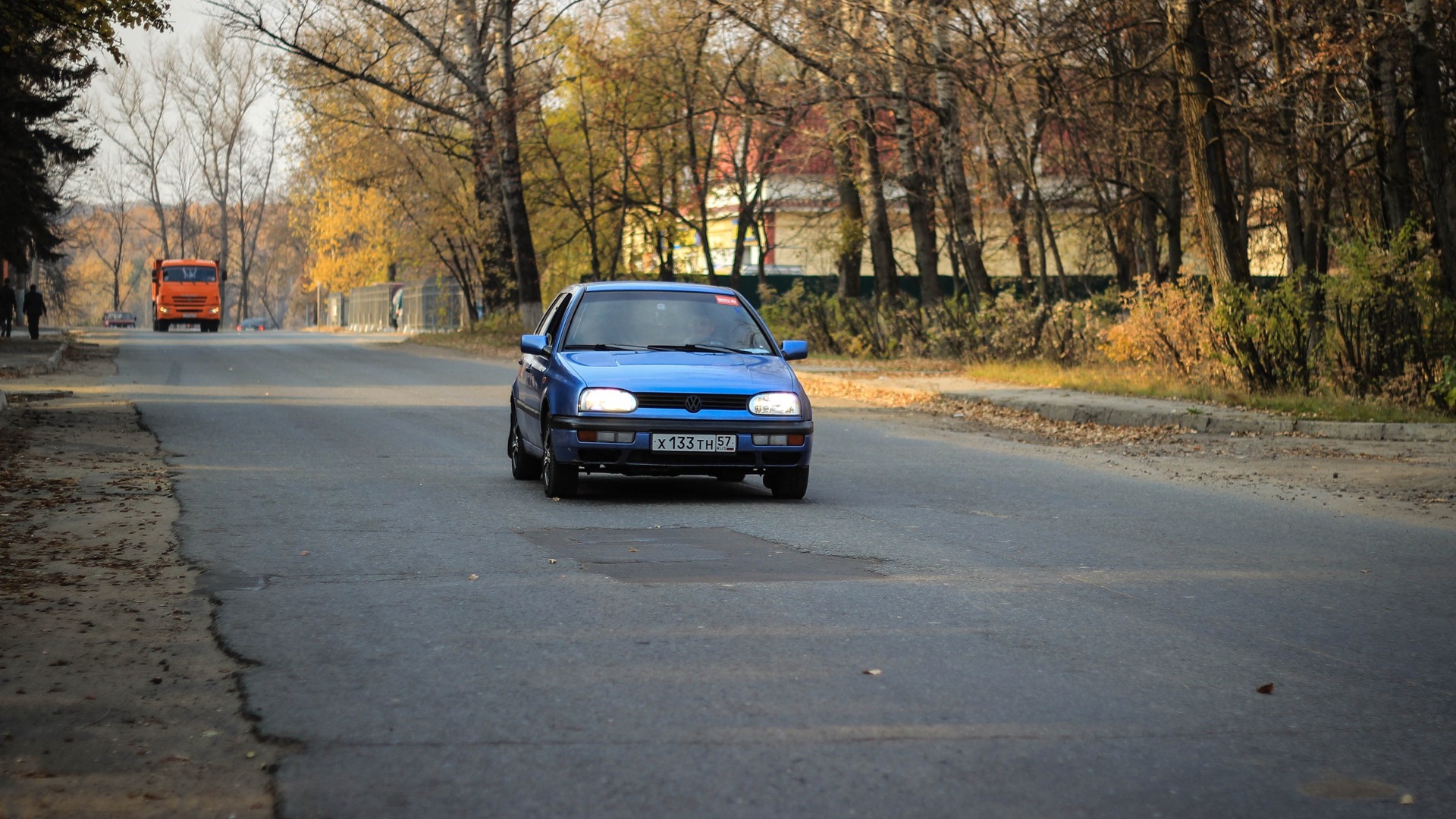 Volkswagen Golf Mk3 1.8 бензиновый 1991 | #Blue-Line ツ на DRIVE2