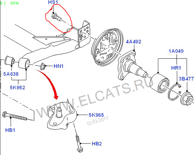 Болты / гайки крепления колёса FORD на Ford Fusion (Форд Фьюжн)