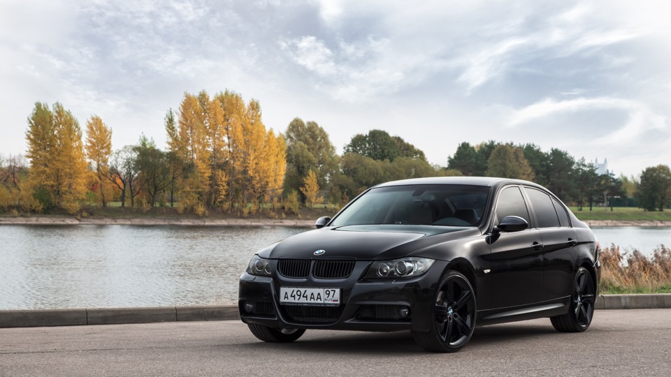 BMW e90 Black