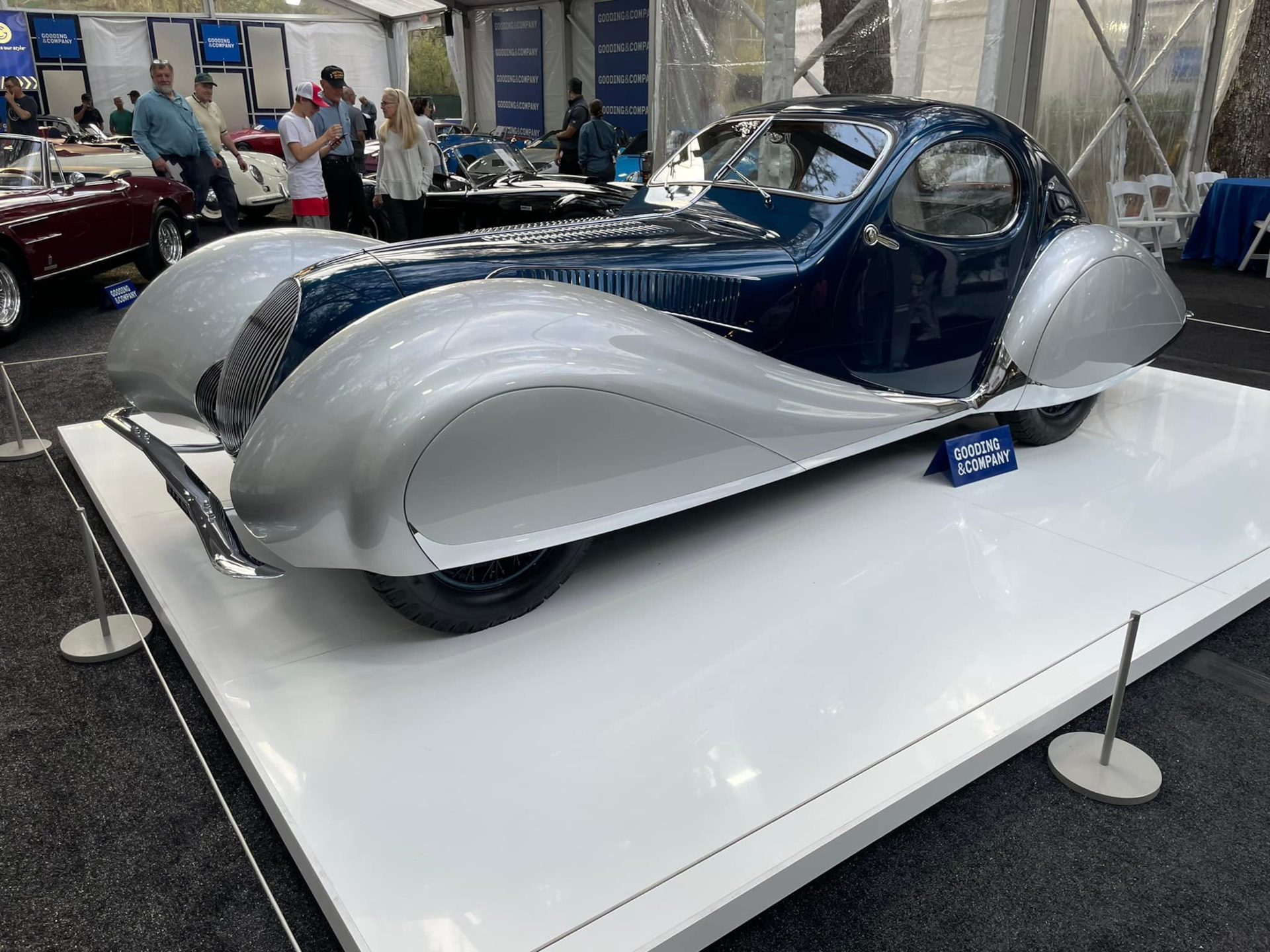 Talbot Lago t150 c SS Teardrop