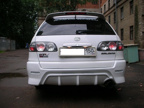 Rear Dax installed  - Toyota Caldina 20L 2000