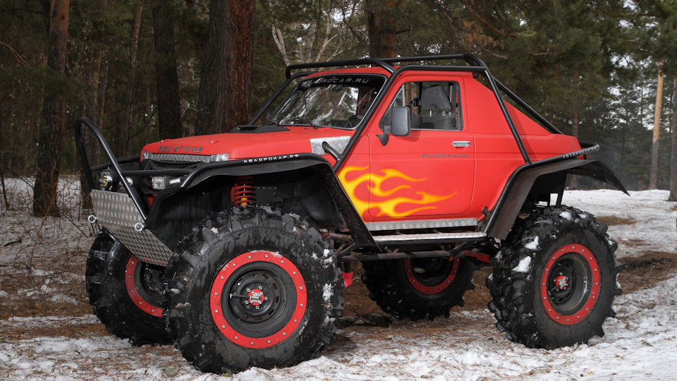 Lada 4x4 3D КВАДРОКАР - RED STONE