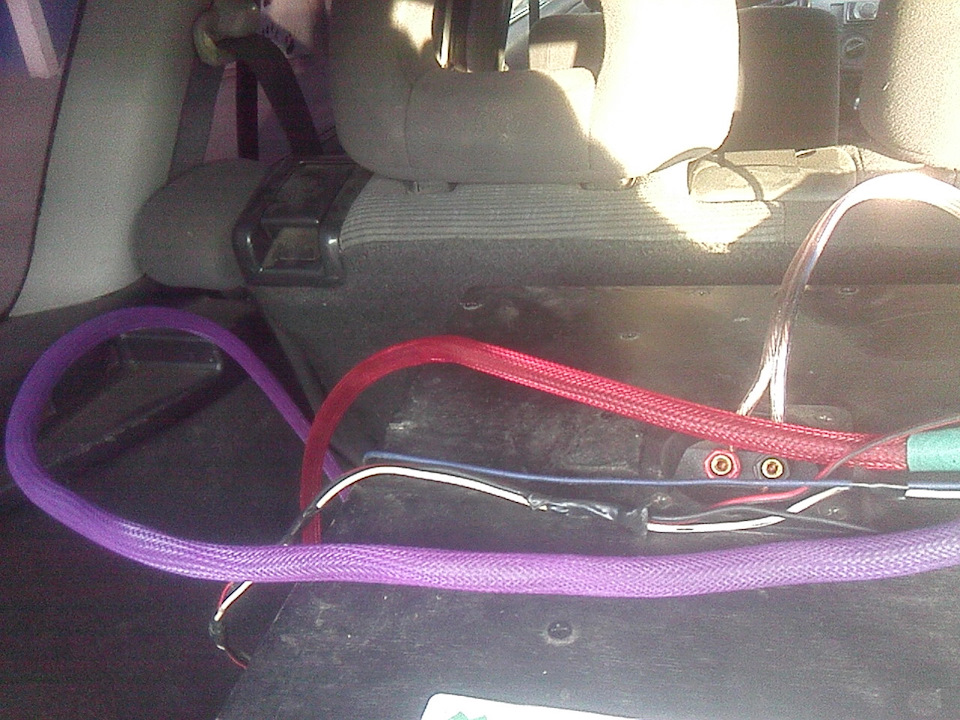 Оплётка проводов "ЗМЕИНАЯ КОЖА". — Mitsubishi Lancer IX, 1,6 л, 2005 ...