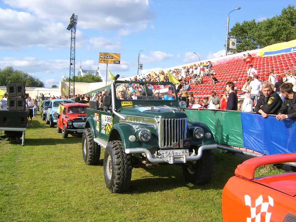 тверь, день города, — ГАЗ 69, 2,6 л, 1969 года | тюнинг | DRIVE2