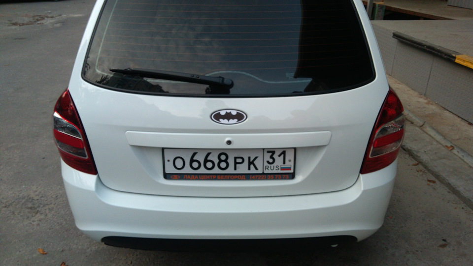 Снял шильдики. — Lada Калина 2 универсал, 1,6 л, 2016 года | аксессуары ...