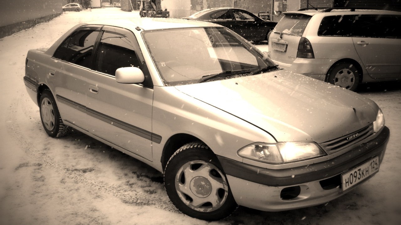 Toyota Carina (7G) 1.5 бензиновый 1998 | ШуСтРаЯ пОлТоРаШкА на DRIVE2