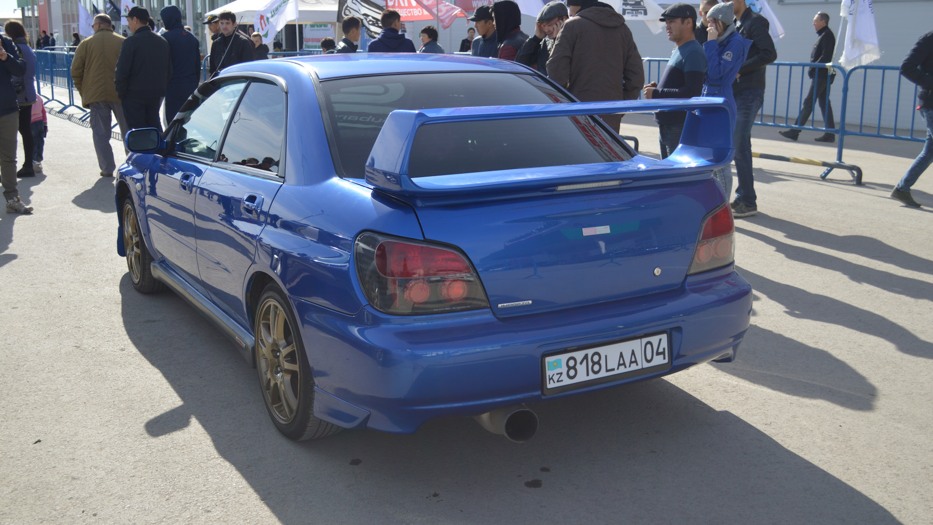 Subaru Impreza WRX (GD, GG) 2.0 бензиновый 2002 | Синяя Красотка ) на DRIVE2