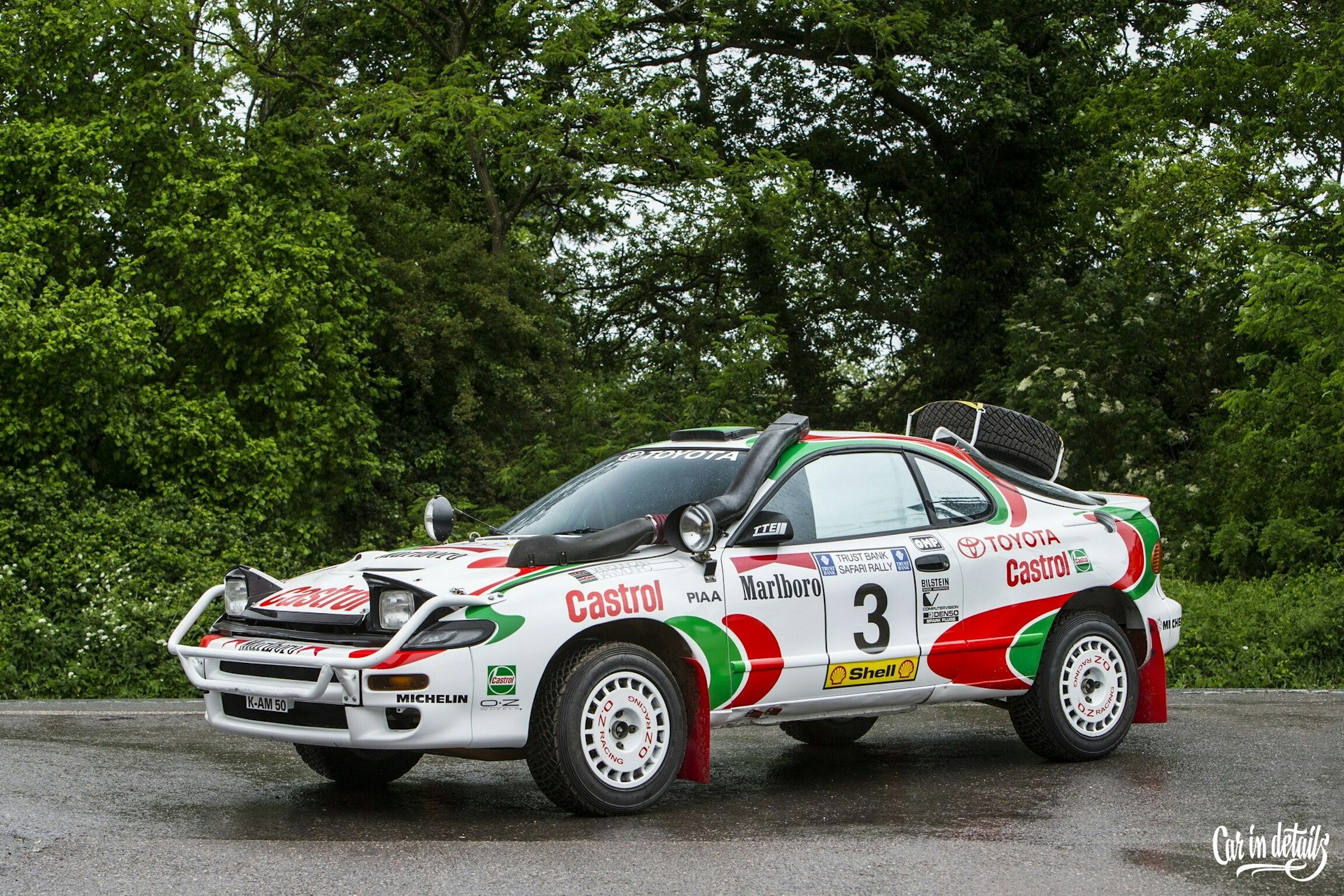 Celica rally car