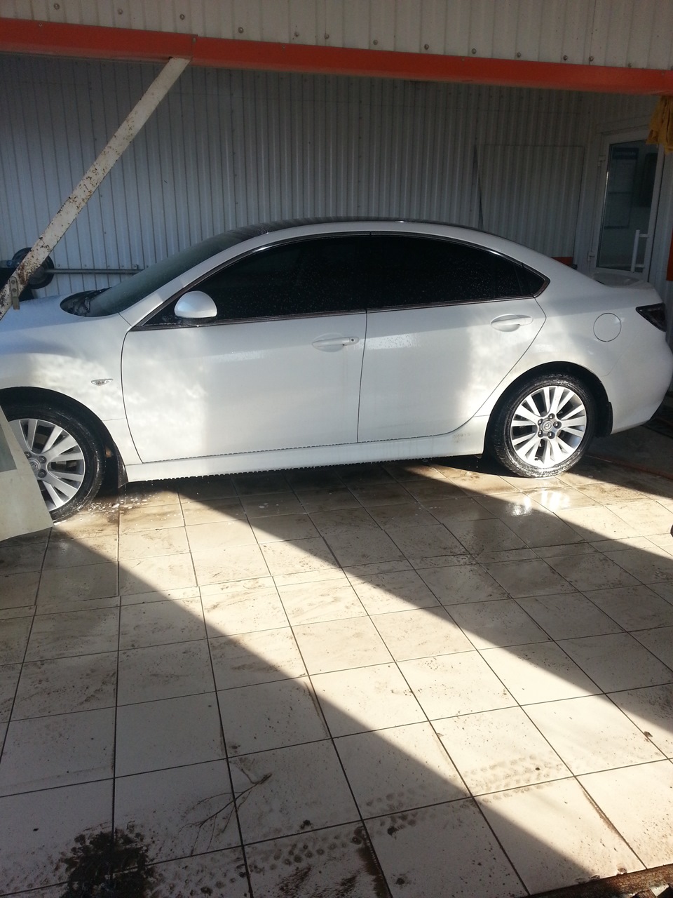Ну я эт до установки))) — Mazda 6 (2G) GH