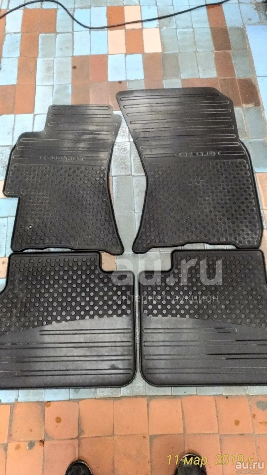 Полики оригинальные Subaru legacy/Outback на Subaru Outback (BP). Б/у ...