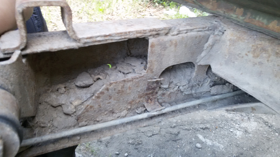 Ревизия рамы — УАЗ 3303, 2,6 л, 1992 года | своими руками | DRIVE2