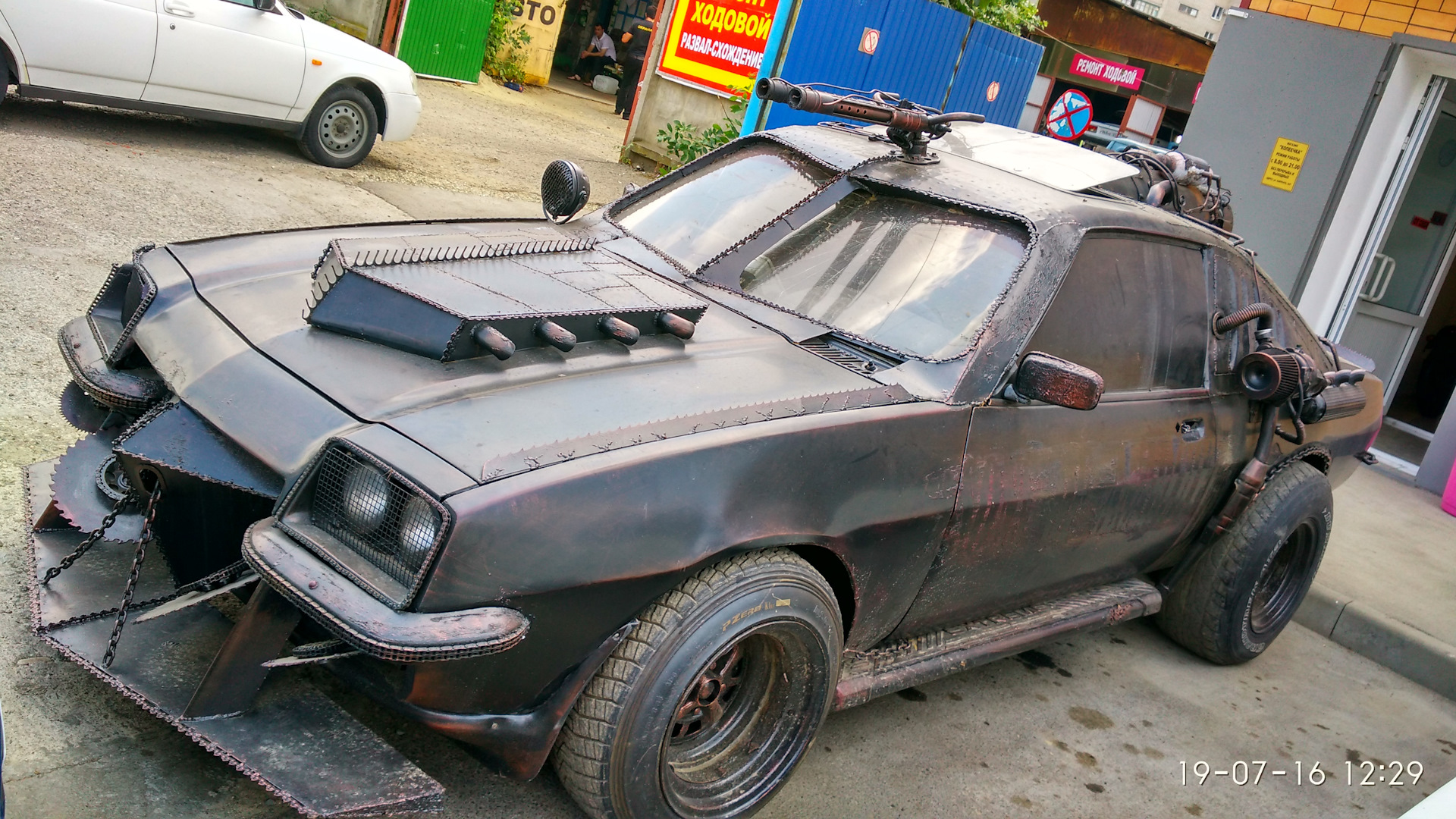 Mad max машина ворона