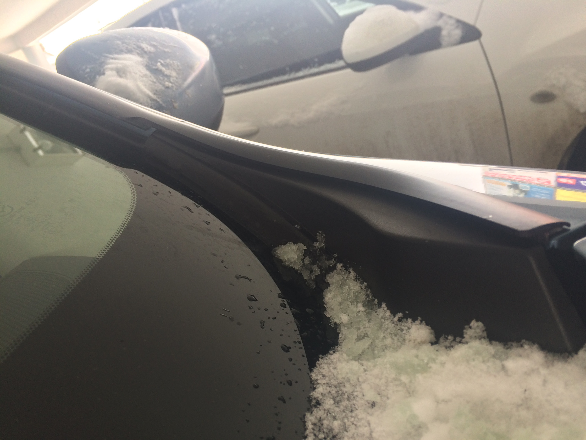 Дефлектор лобового стекла Стрелка-2 — Mazda CX-5 (1G), 2 л, 2014 года ...