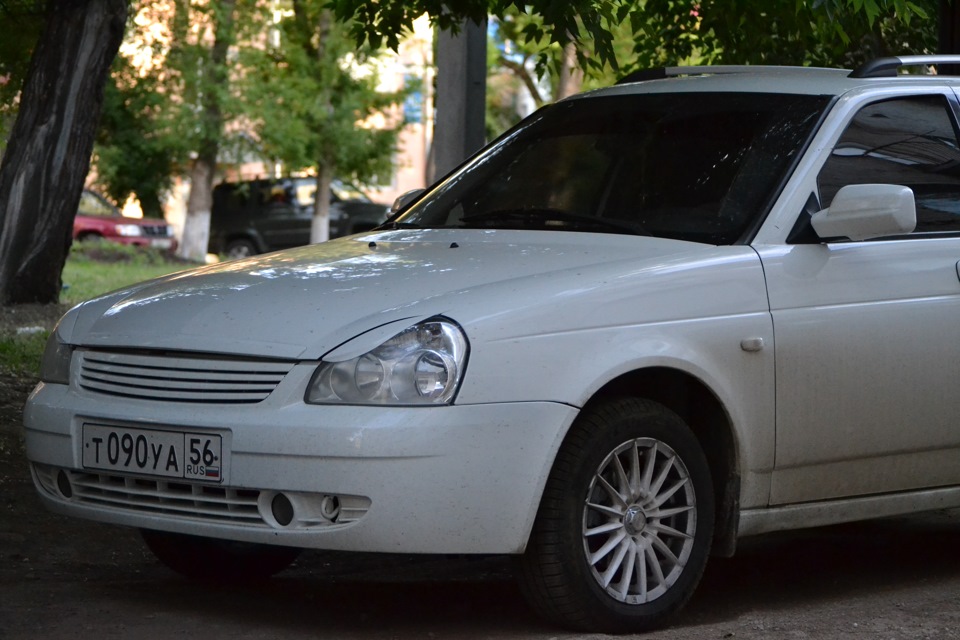 Мы на новом литье))) — Lada Приора универсал, 1,6 л, 2009 года ...