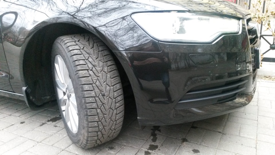 Выбор шин и зимнее вождение — Audi A6 (C7), 2 л, 2012 года | шины | DRIVE2