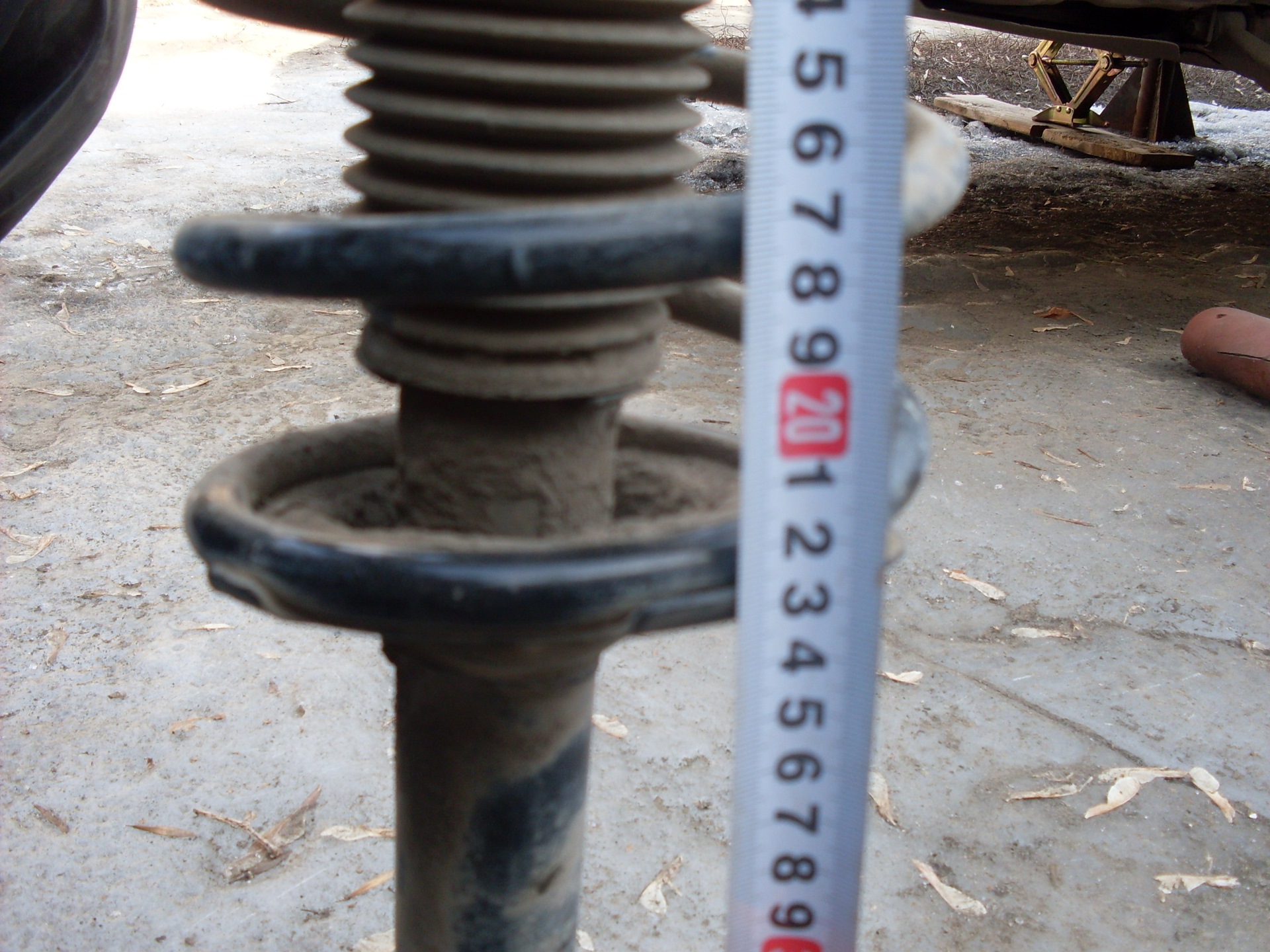 Переделка передних стоек под картриджи — Geely MK, 1,5 л, 2013 года ...