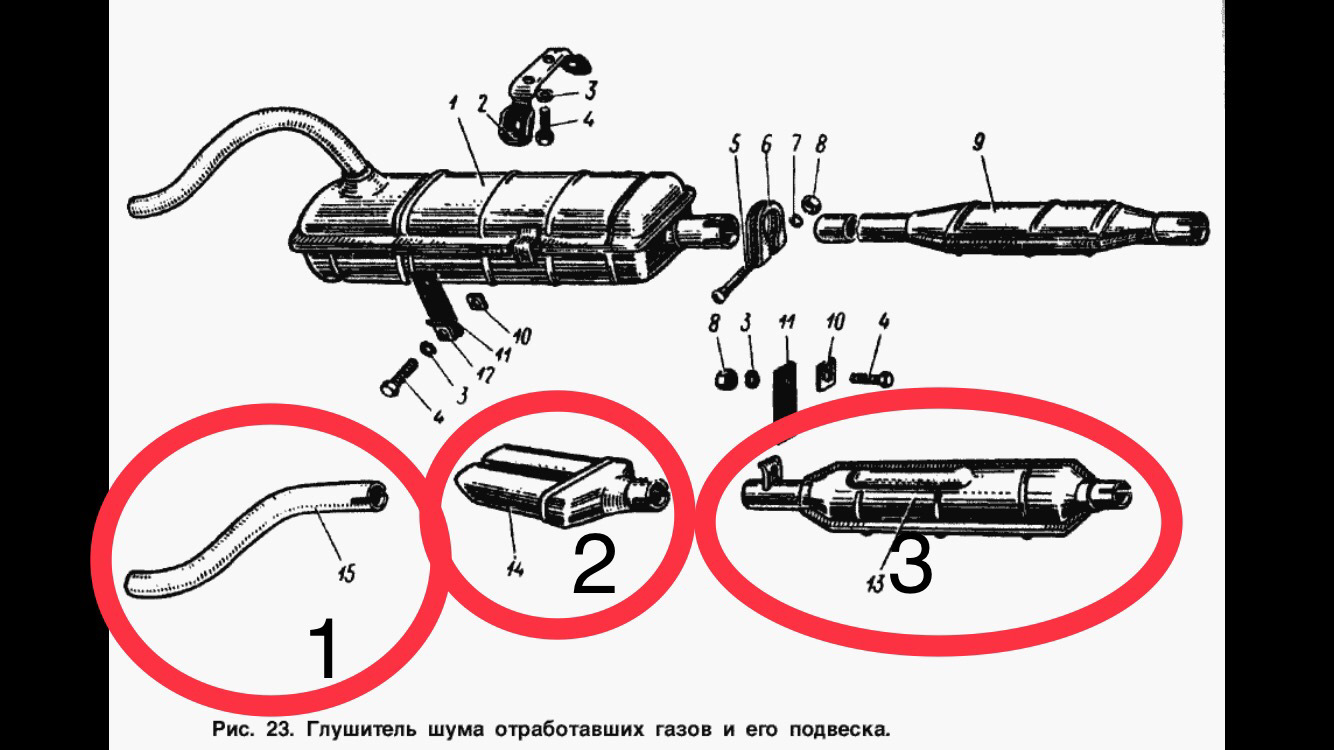 Чертеж глушителя иж планета 5