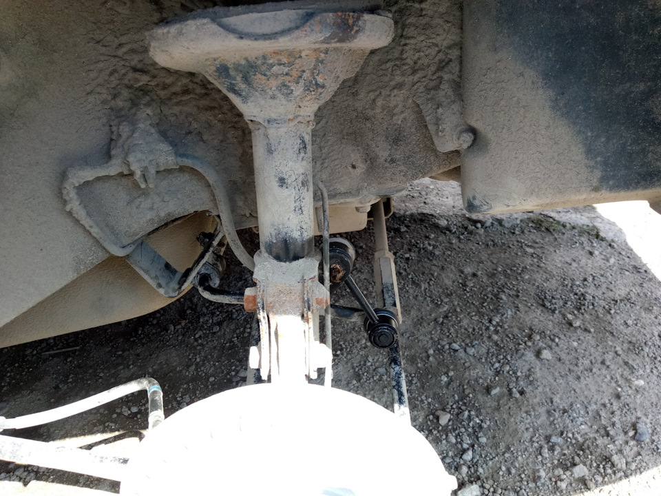 Замена задних стоек стабилизаторов и втулок штанги стабилизатора ...