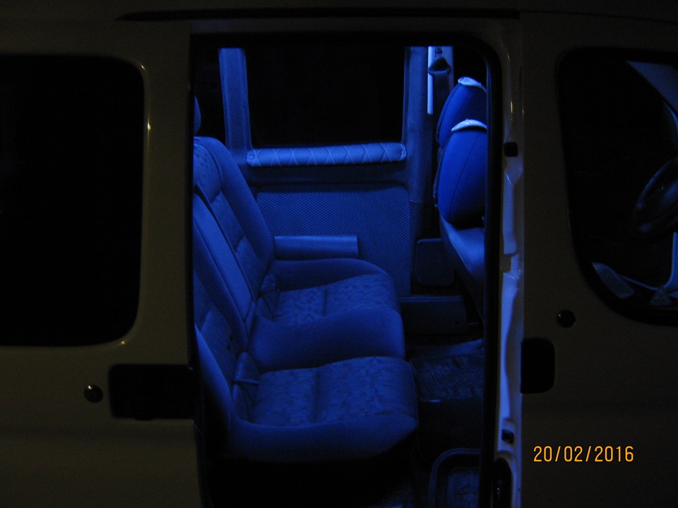 LED(гамма кольорів) — Peugeot Partner, 1,6 л, 2008 года | аксессуары ...