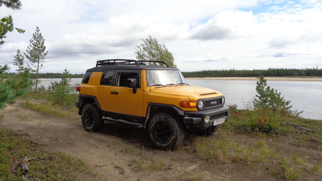 Toyota FJ Cruiser 4.0 бензиновый 2007 | Желтая молния на DRIVE2