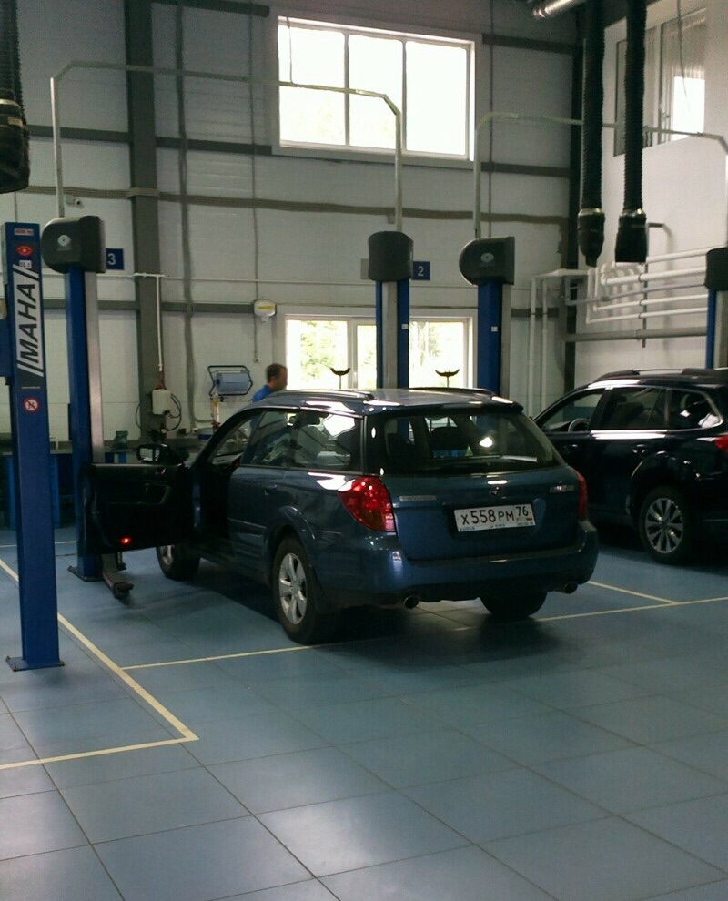 Фото в бортжурнале Subaru Outback (BP)